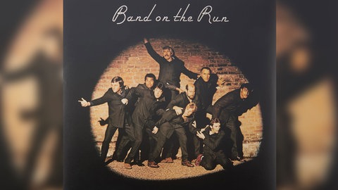 Paul McCartney & Wings "Band on the Run" Albumcover