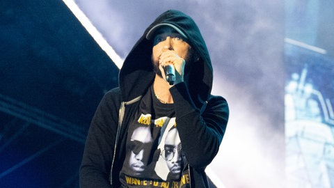 Mit seinem Album "The Marshall Mathers LP" festigte Rapper Eminem seine Position im Rapgeschäft.