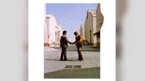 Albumcover von Pink Floyds "Wish You Were Here" | Meilensteine