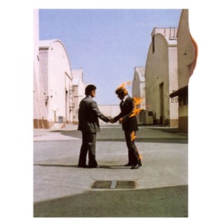 Albumcover von Pink Floyds "Wish You Were Here" | Meilensteine