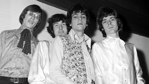 Pink Floyd: (v.l.n.r.) Roger Waters, Nick Mason, Syd Barrett und Rick Wright (März 1967) | Pink Floyd – "Wish You Were Here"