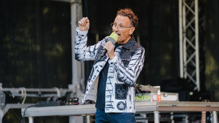 Beim SWR4 Festival 2025 in Wörth am Rhein