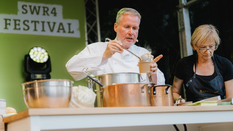 Am dritten Tag des SWR4 Festivals in Wörth