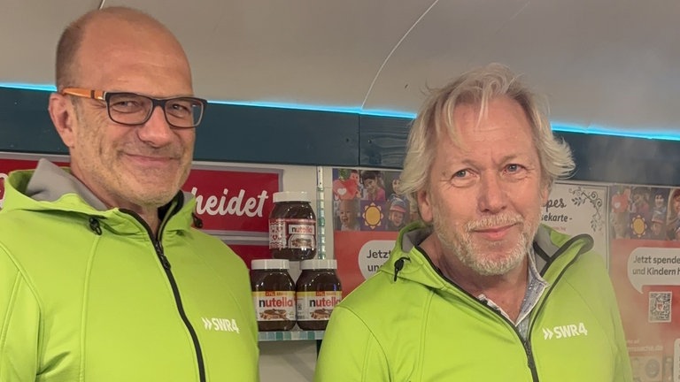 Methner im SWR4 Mobil beim Crepes machen