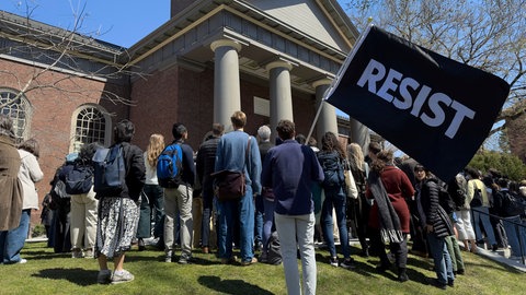 Protest an der Harvardr-Universität
