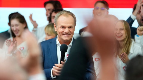 Polens Oppositionsführer Donald Tusk