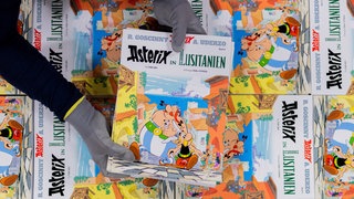 Der neue Asterix-Band "Asterix in Lusitanien"