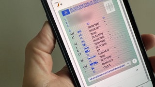 Digitaler Führerschein: So könnte das auf dem Smartphone aussehen
