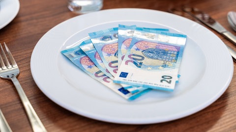 gedeckter Tisch Gastronomie