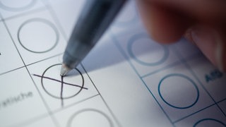 Stimmzettel der Kommunalwahl