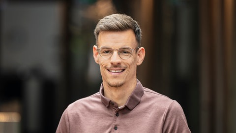 Bild von SWR Aktuell-Redakteur Maximilian Stokburger