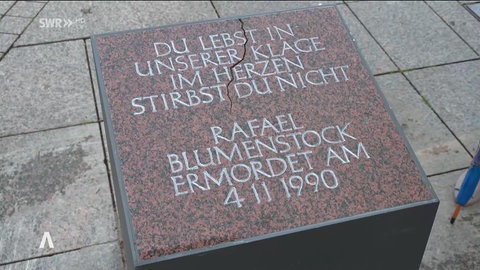 Gedenkstele Rafael Blumenstock