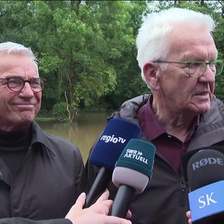 Kretschmann und Strobl in Meckenbeuren
