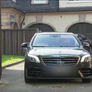 Dienstwagen eines Politikers