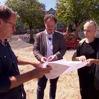 Hitzecheck auf einer Baustelle