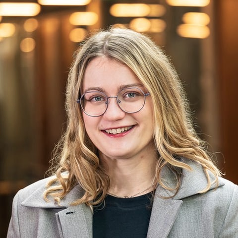 SWR-Redakteurin Nadine Reip