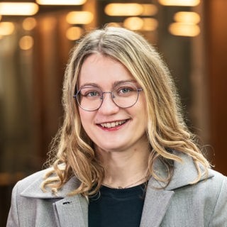 SWR-Redakteurin Nadine Reip