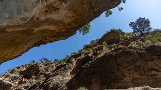Bei Touristen sehr beliebt: die Samaria-Schlucht auf der griechischen Insel Kreta. 