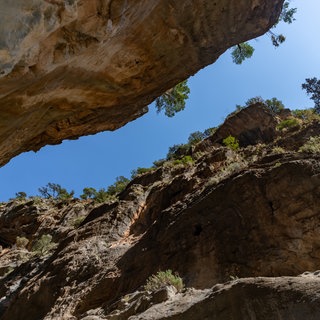 Bei Touristen sehr beliebt: die Samaria-Schlucht auf der griechischen Insel Kreta. 