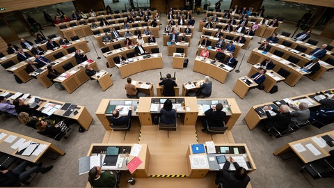 Der baden-württembergische Landtag.