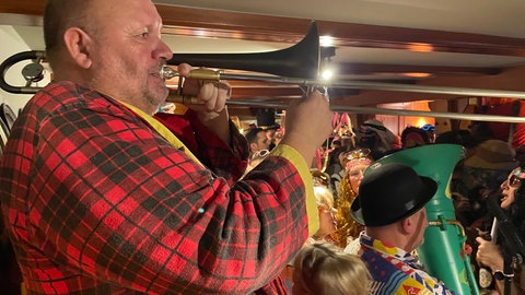 Posaunist Manfred Scheuerl hatte die Idee, nach New Orleans zu gehen.