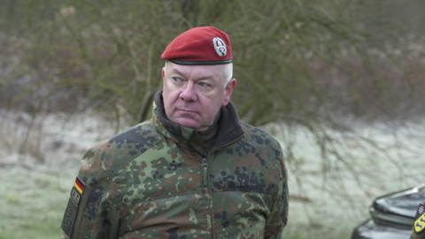 Joachim Fallert, Oberst der Reserve, in Uniform