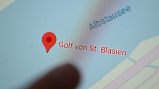 Auf dem Kartendienst "Google Maps" wurde der Albstausee zwischenzeitlich zum "Golf von St. Blasien".