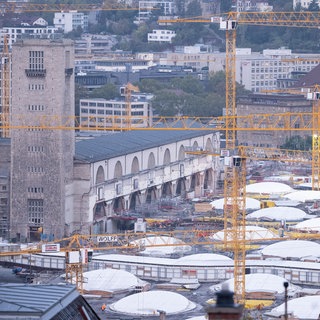 Stuttgart 21 Baustelle Hauptbahnhof für Chronologie der Kosten
