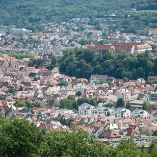 Tübingen von oben. Die Bewohner dürfen sich auf eine höhere Grundsteuer gefasst machen.