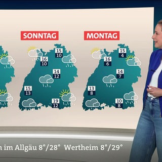 SWR-Meteorologin Pila Bossmann
