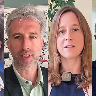 OB Gabriele Zull (parteilos) aus Fellbach, Boris Palmer (parteilos) aus Tübingen, Monika Müller (SPD) aus Rastatt, Frank Nopper (CDU) aus Stuttgart und Joy Alemazung (CDU) aus Heubach treten in dem Video auf.