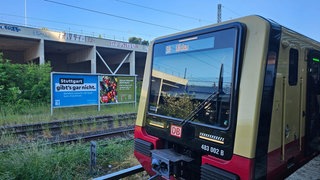 In Berlin hängen an vielen U- und S-Bahnhaltestellen Plakate des Bielefelder Stadtmarketings. Darauf ist anlässlich des bevorstehenden DFB-Pokalfinale zwischen Arminie Bielefeld und dem VfB Stuttgart unter anderem zu lesen: "Stuttgart gibt's gar nicht."