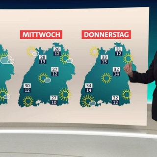 SWR-Meteorologin Claudia Kleinert