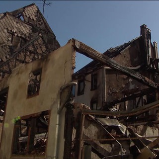 Brand Villingen 1 Woche danach