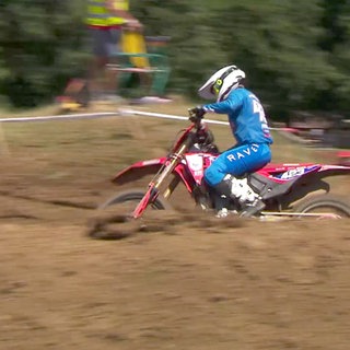 Motobike auf der Piste
