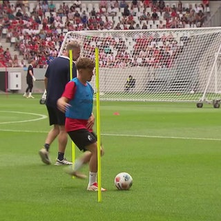 Trainingsauftakt des SC Freiburg