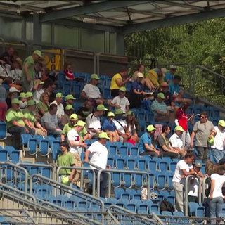 Viele Zuschauer bei den Special Olympics Landesspielen in Heilbronn