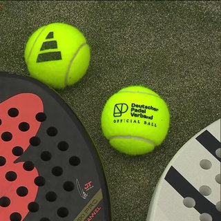 Tennisequipment vom deutschen Padelverband