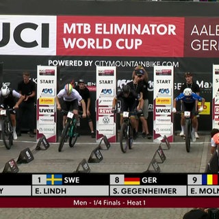 Start der Mountainbike Disziplin