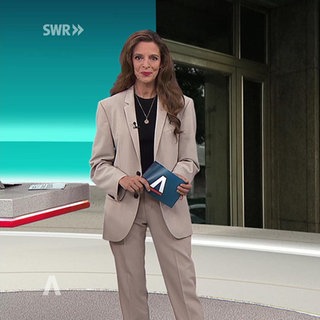 Nachrichtensprecherin Stephanie Haiber