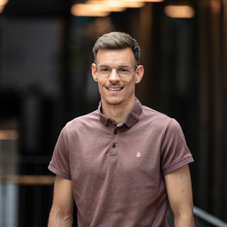 Bild von SWR Aktuell-Redakteur Maximilian Stokburger