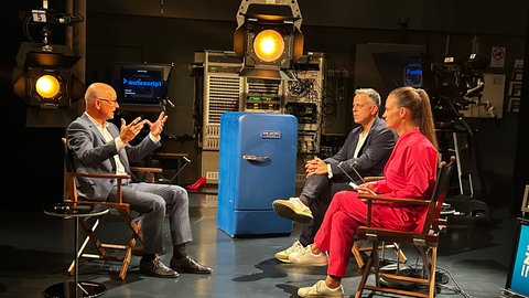 ARD-Wetterexperte Karsten Schwanke im Gespräch.