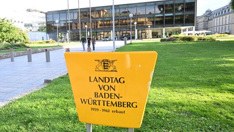Der Landtag von Baden-Württemberg.