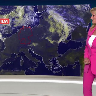 Wettersprecherin Claudia Kleinert