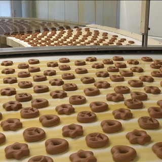 Lebkuchen-Produktion