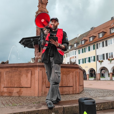 Yannic Walheim ist Schulsozialarbeiter in Freudenstadt und für mehr soziale Gerechtigkeit bei den Linken eingetreten. 