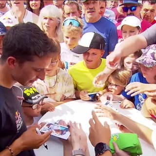 Florian Lipowitz mit seinen Fans