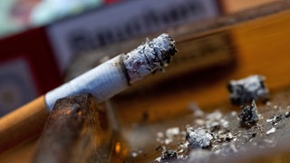 Eine Zigarette. Die Tabak-Lobby kritisiert die das baden-württembergische Bürgerforum zum Nichtraucherschutz.