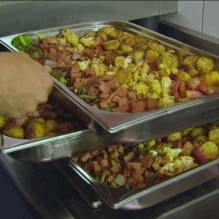 Essen wird zubereitet