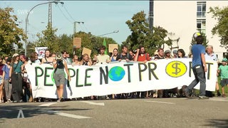 Fridays For Future-Demo in Freiburg